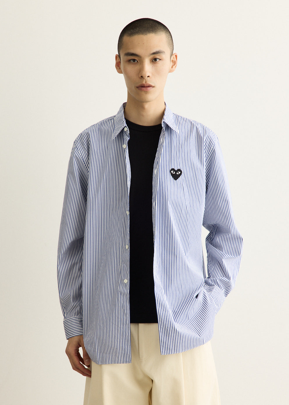 Black Emblem Long Sleeve Shirt