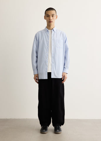 Black Drill Tapered Pants