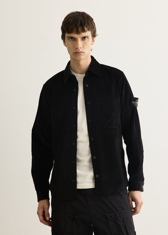 Cotton Micro Corduroy Overshirt