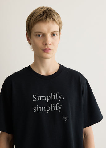 S/S Crew Neck Simplify T-Shirt