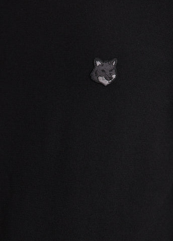 Bold Fox Head Patch Regular Jumper