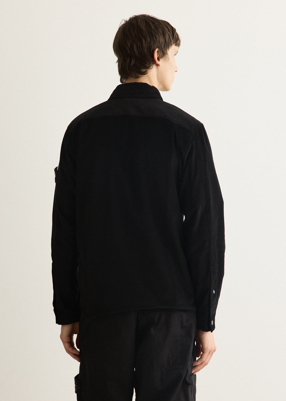 Cotton Micro Corduroy Overshirt