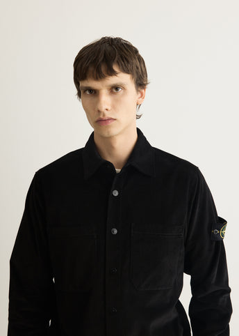 Cotton Micro Corduroy Overshirt