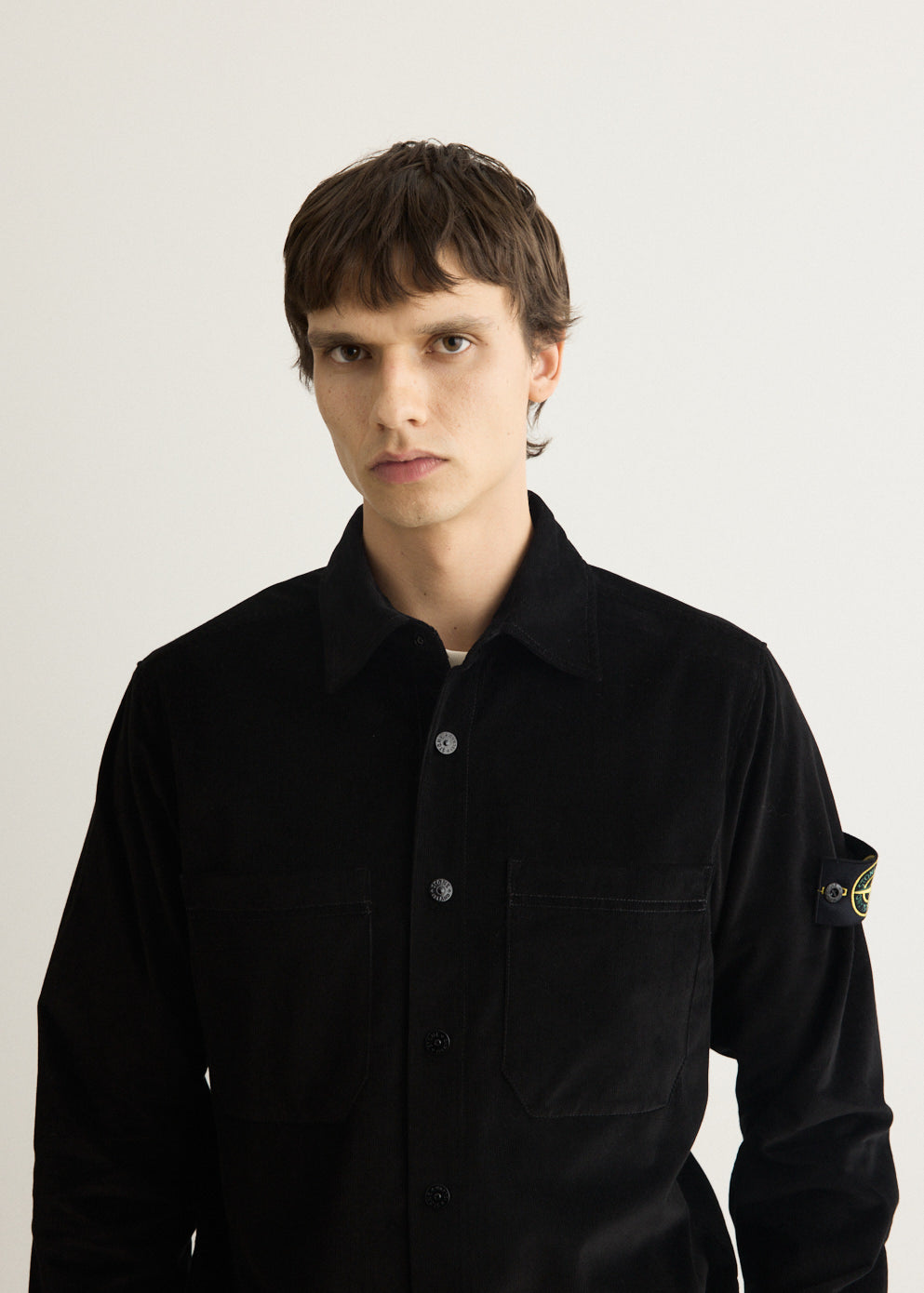 Cotton Micro Corduroy Overshirt