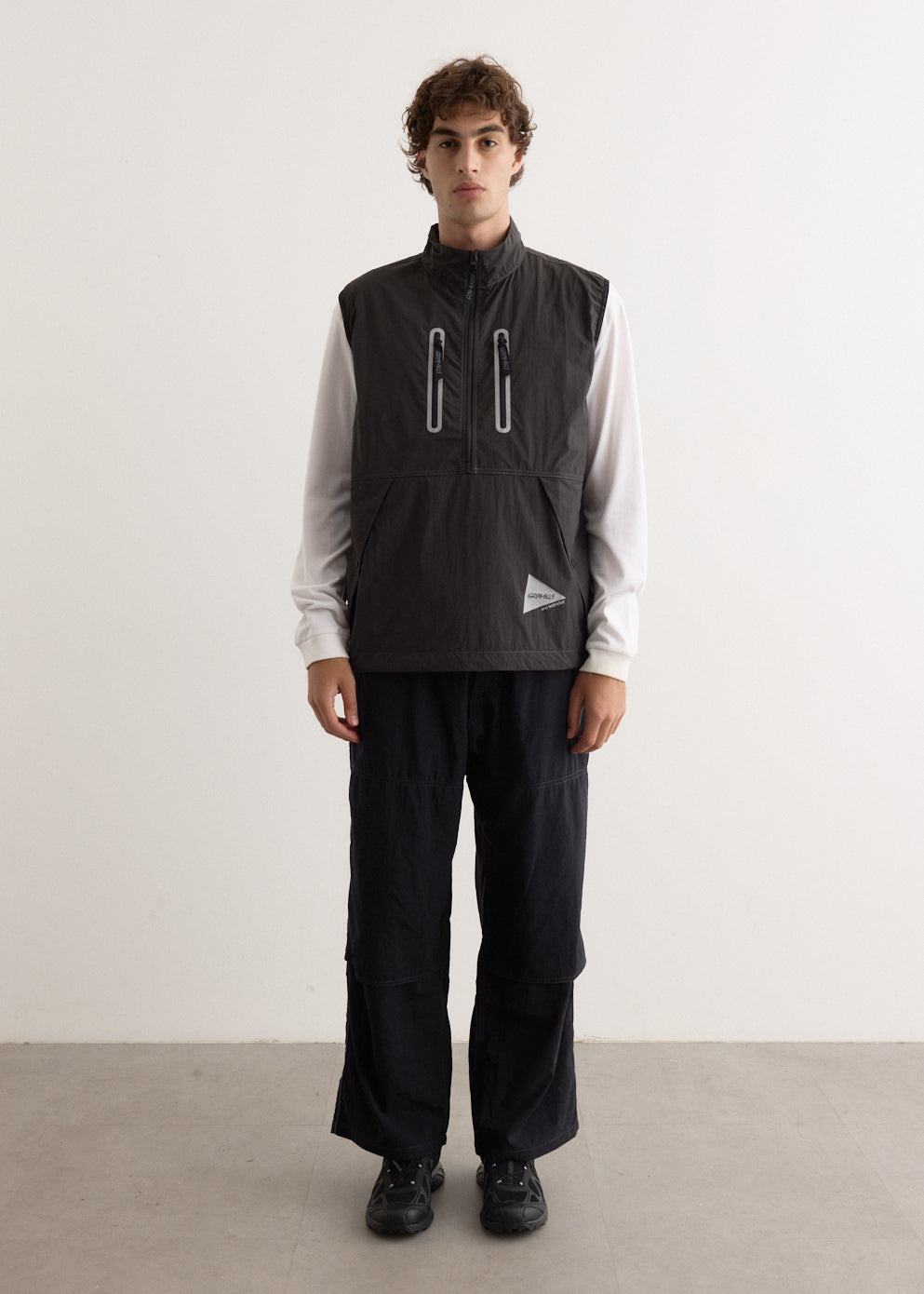 x And Wander Nylon Double Knee Pants