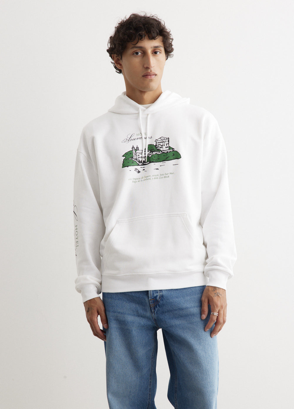 A.P.C. - x JJJJound Hotel Hoodie - Sweater,All Products : American Fashion Style Bags On Sale A.P.C. - x JJJJound Hotel Hoodie - Sweater,All Products : American Fashion Style Bags On Sale