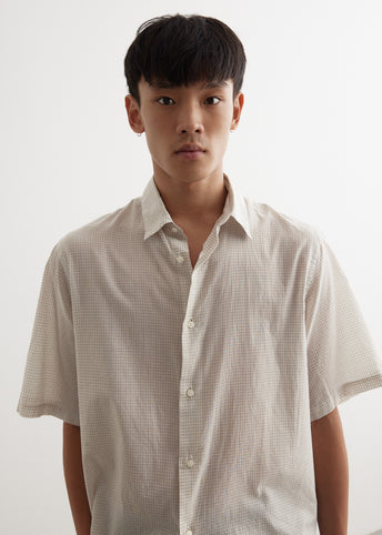 Short Sleeve Regular Collar Shirt