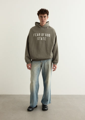 90s Fit Fleece Hoodie
