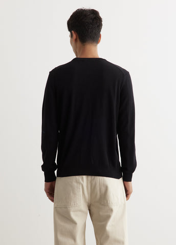 Bold Fox Head Patch Regular Jumper