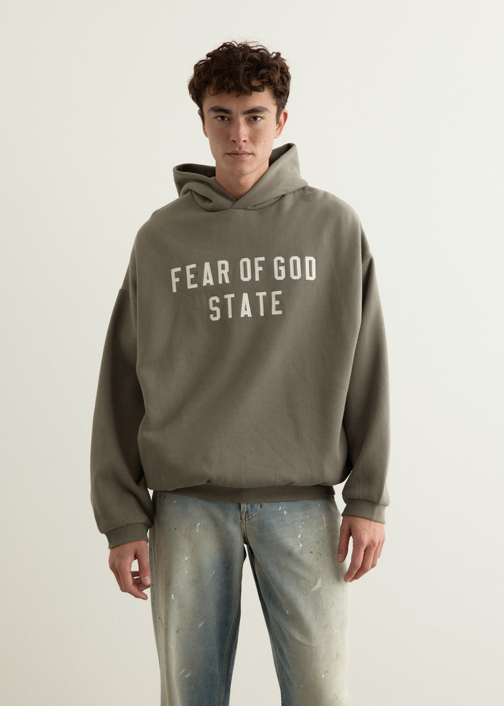 90s Fit Fleece Hoodie