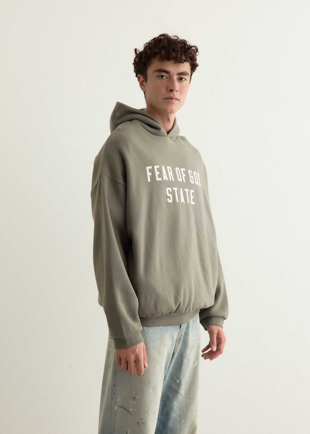 90s Fit Fleece Hoodie
