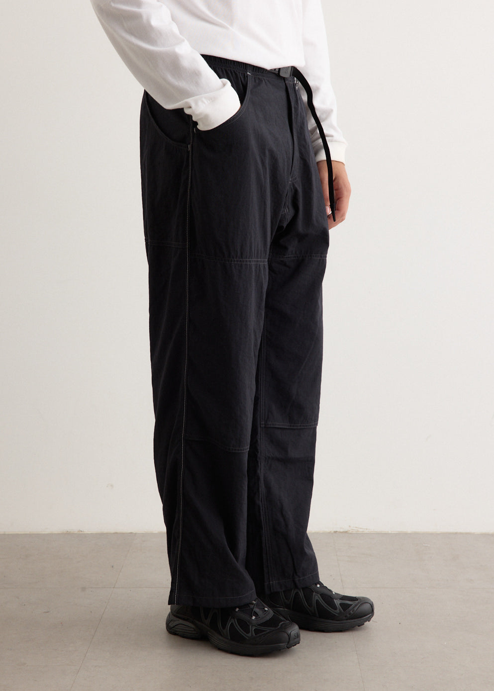 x And Wander Nylon Double Knee Pants