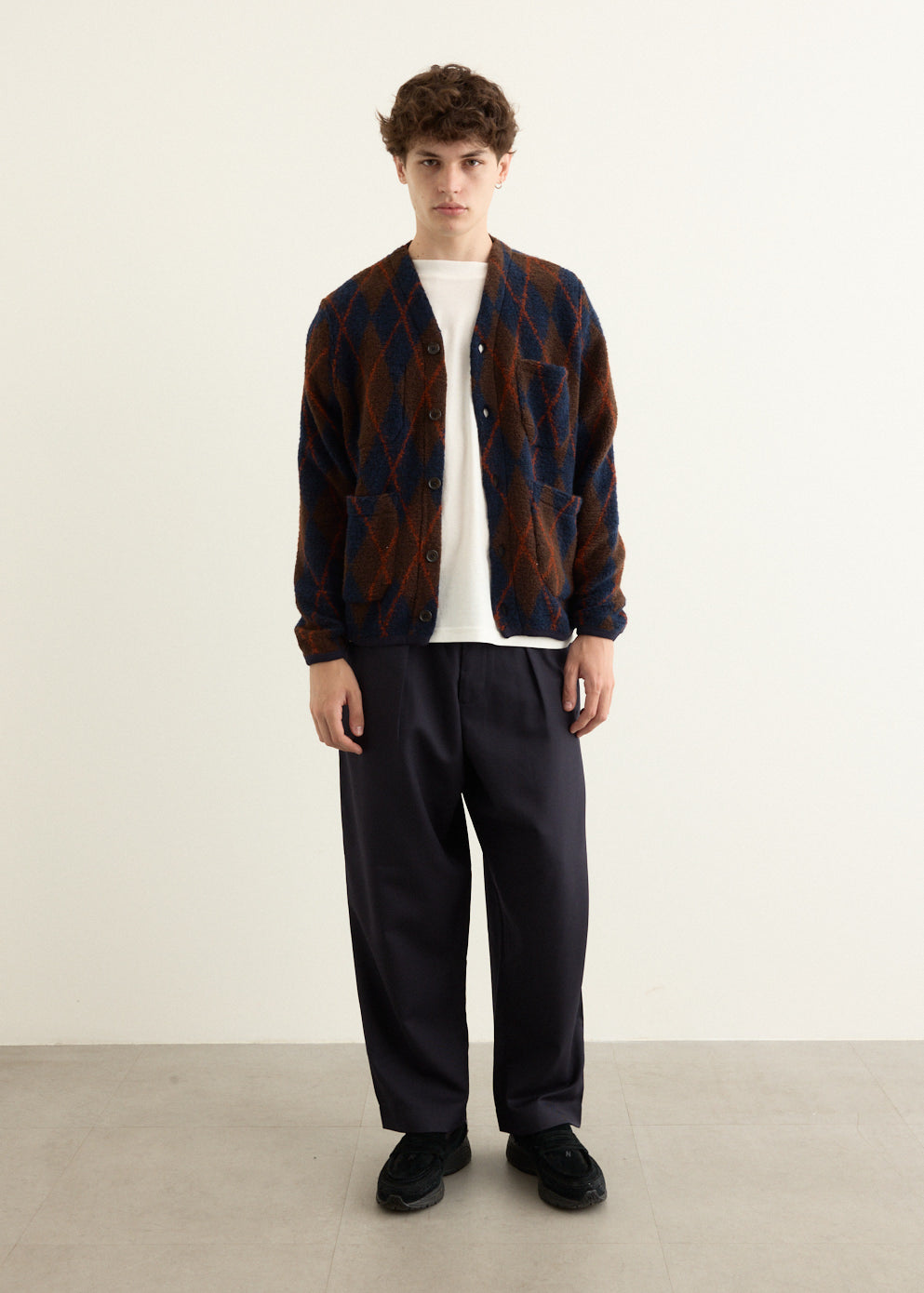 Argyll Fleece Cardigan