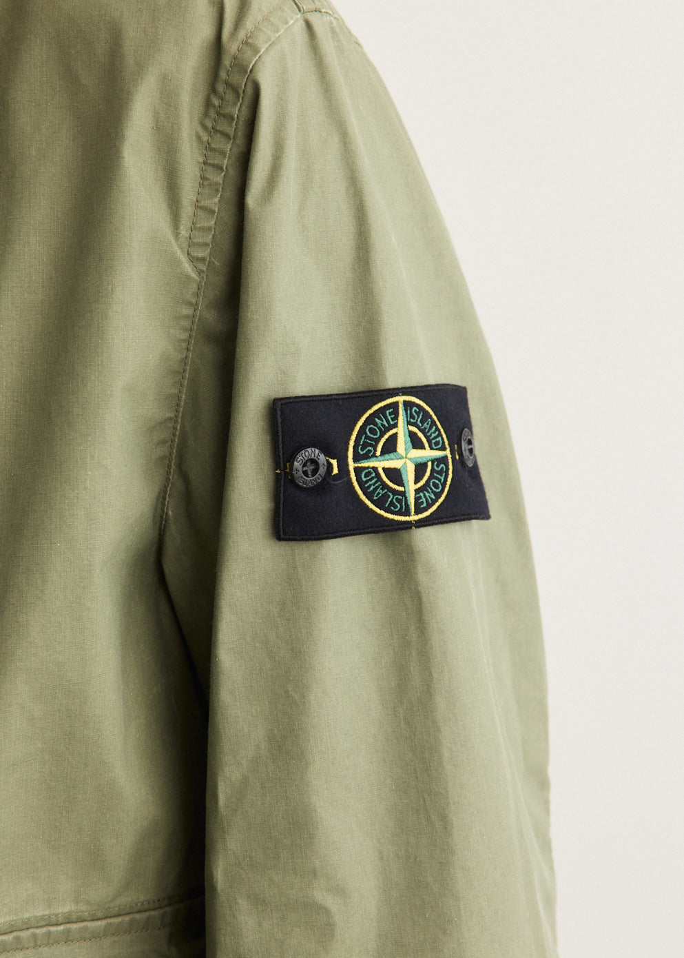 Waxed Pigment Cotton Tela Jacket
