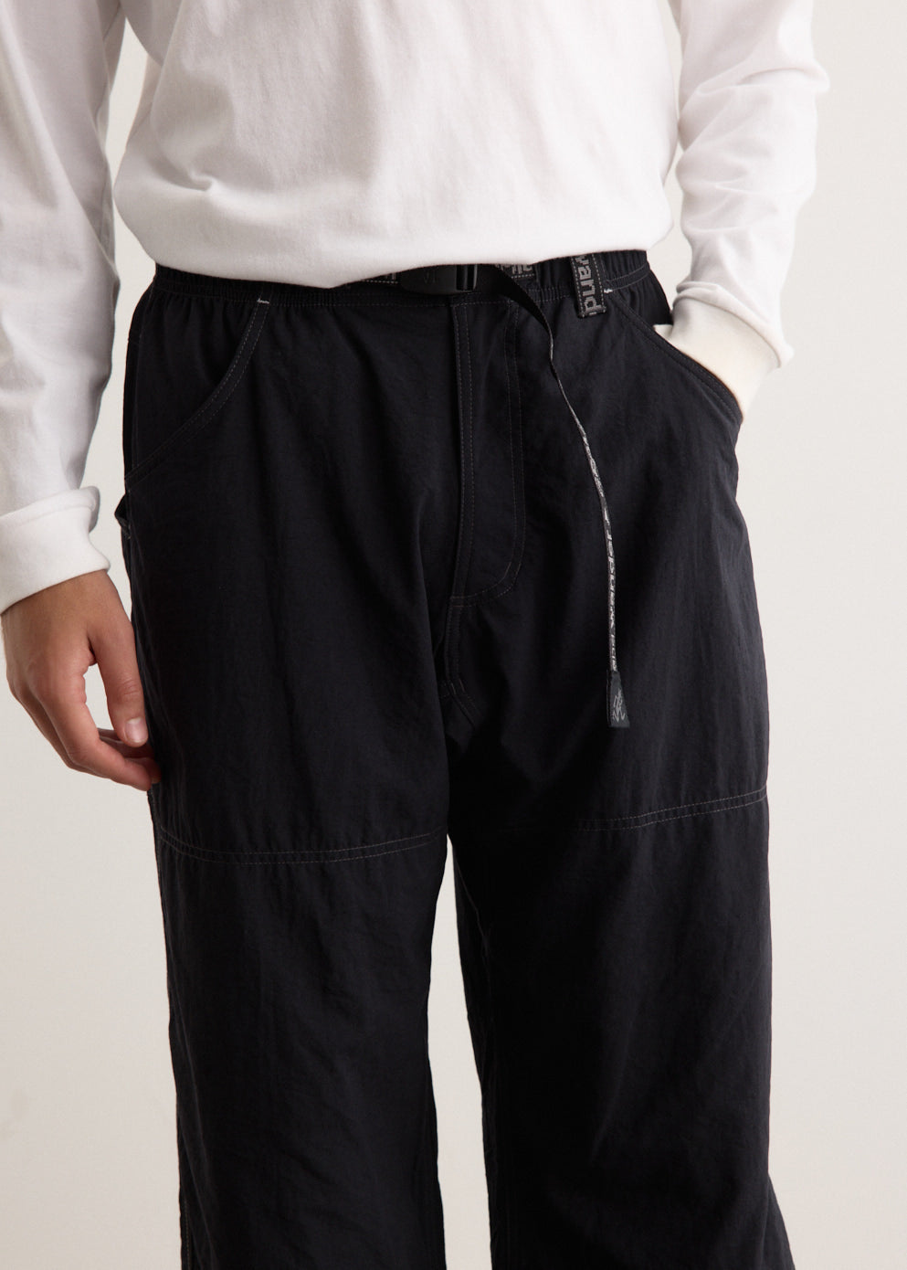 x And Wander Nylon Double Knee Pants