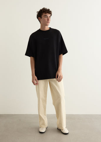 90s Fit Pique Crewneck T-Shirt