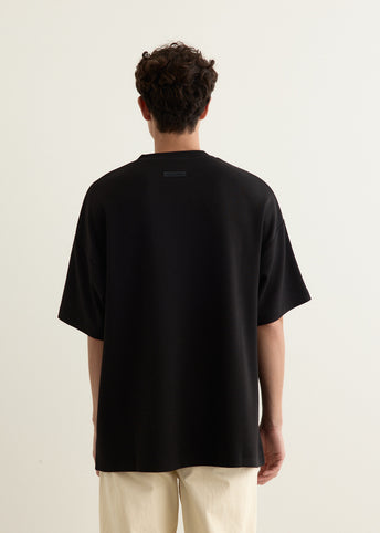 90s Fit Pique Crewneck T-Shirt