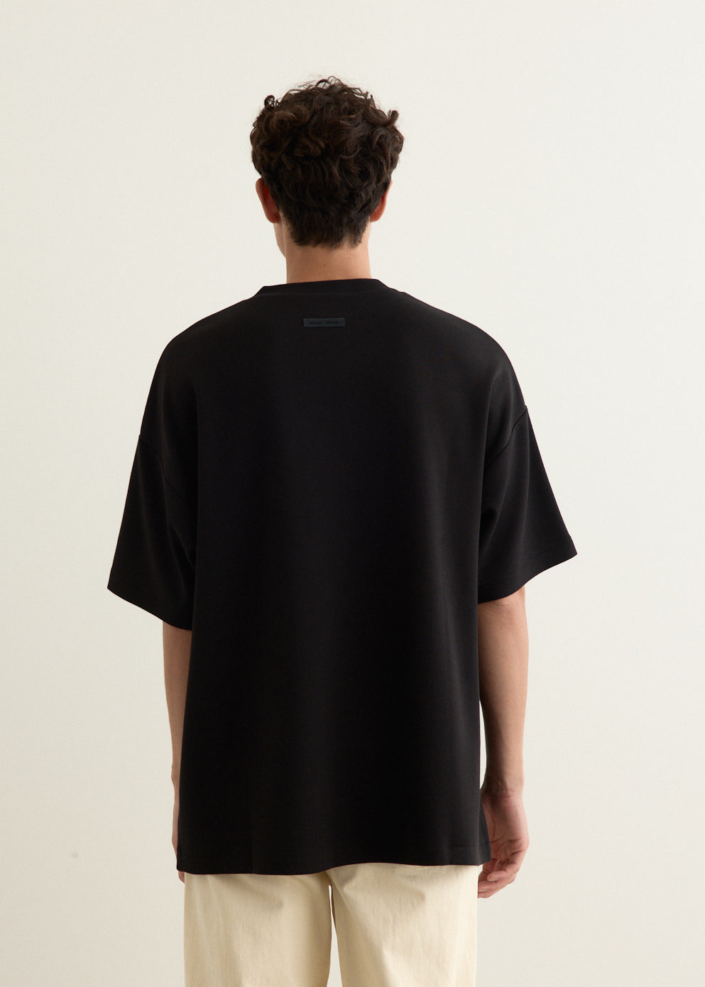 90s Fit Pique Crewneck T-Shirt