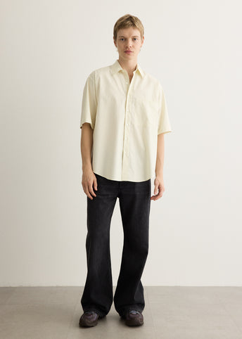 Washed Finx Twill Big Half Sleeve Shirt