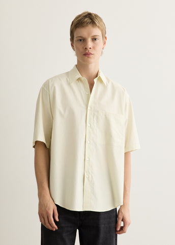 Washed Finx Twill Big Half Sleeve Shirt