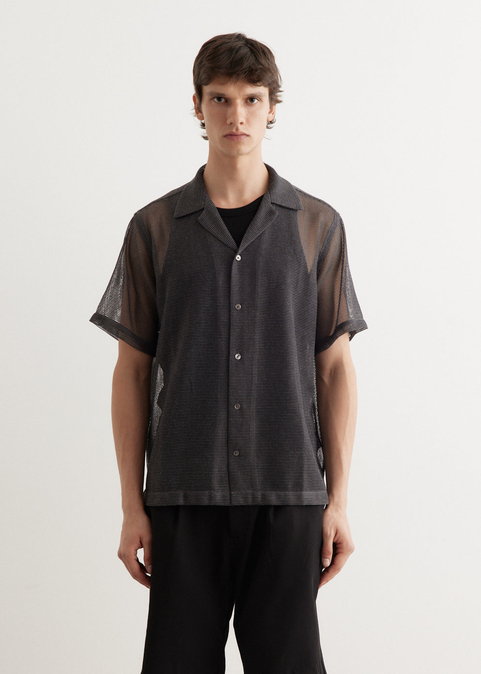 Canty Mesh Short Sleeve Shirt