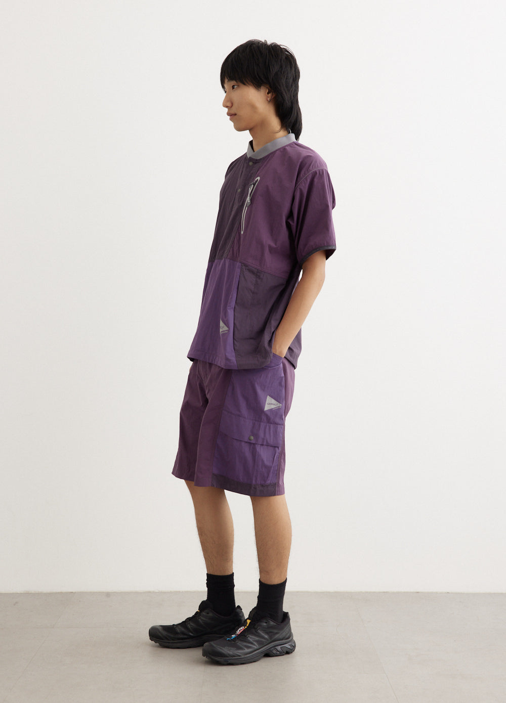 x And Wander Patchwork Wind T-Shirt