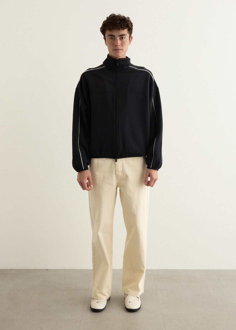 Modern Fit Fleece Track Jacket