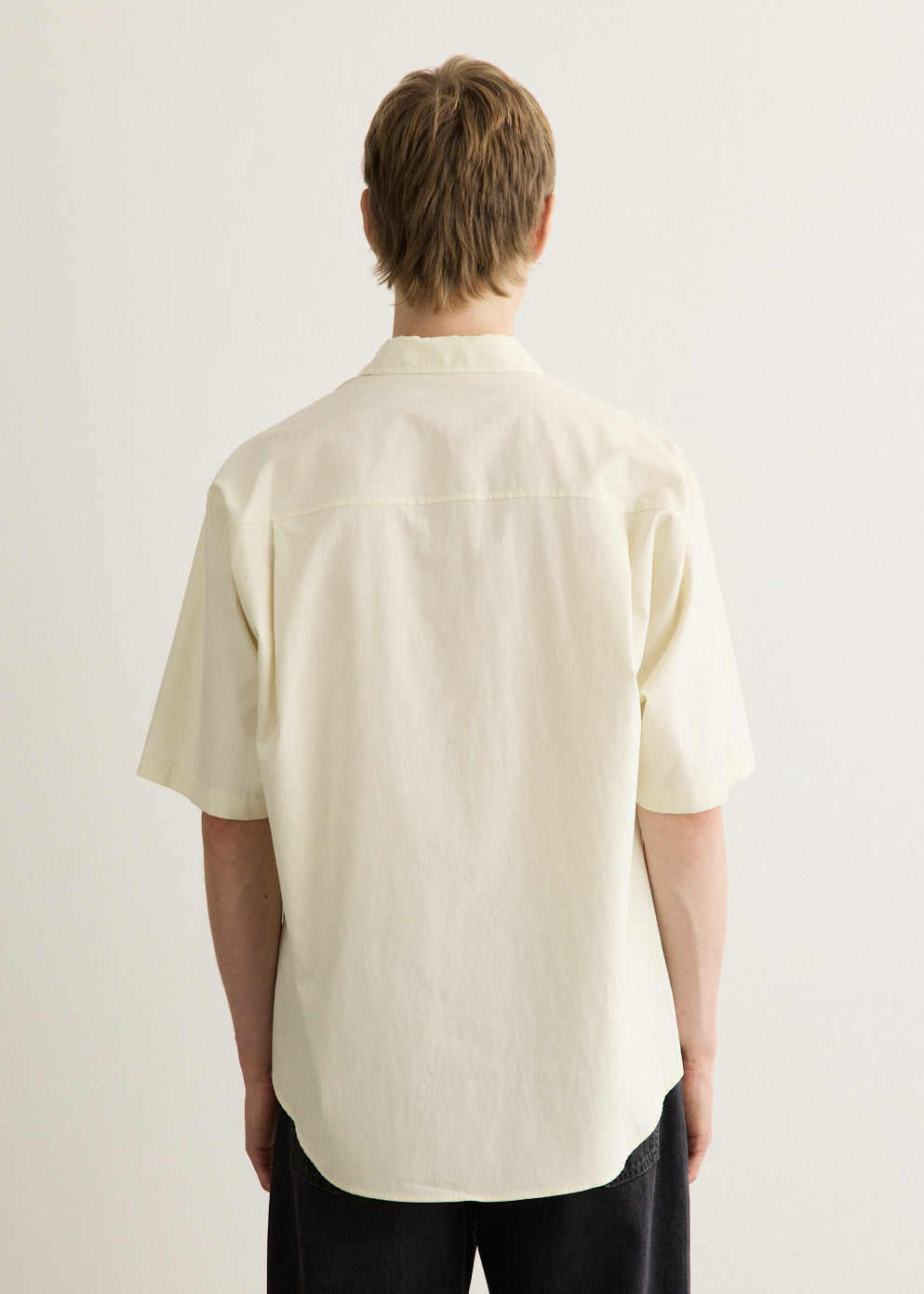 Washed Finx Twill Big Half Sleeve Shirt