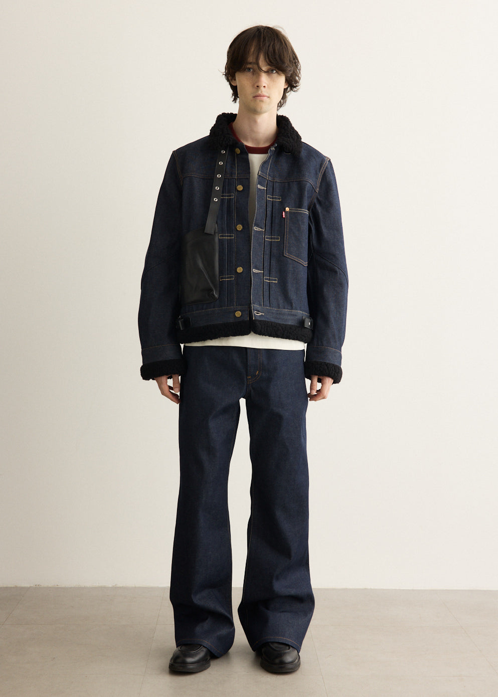 x Sacai Sherpa Jacket