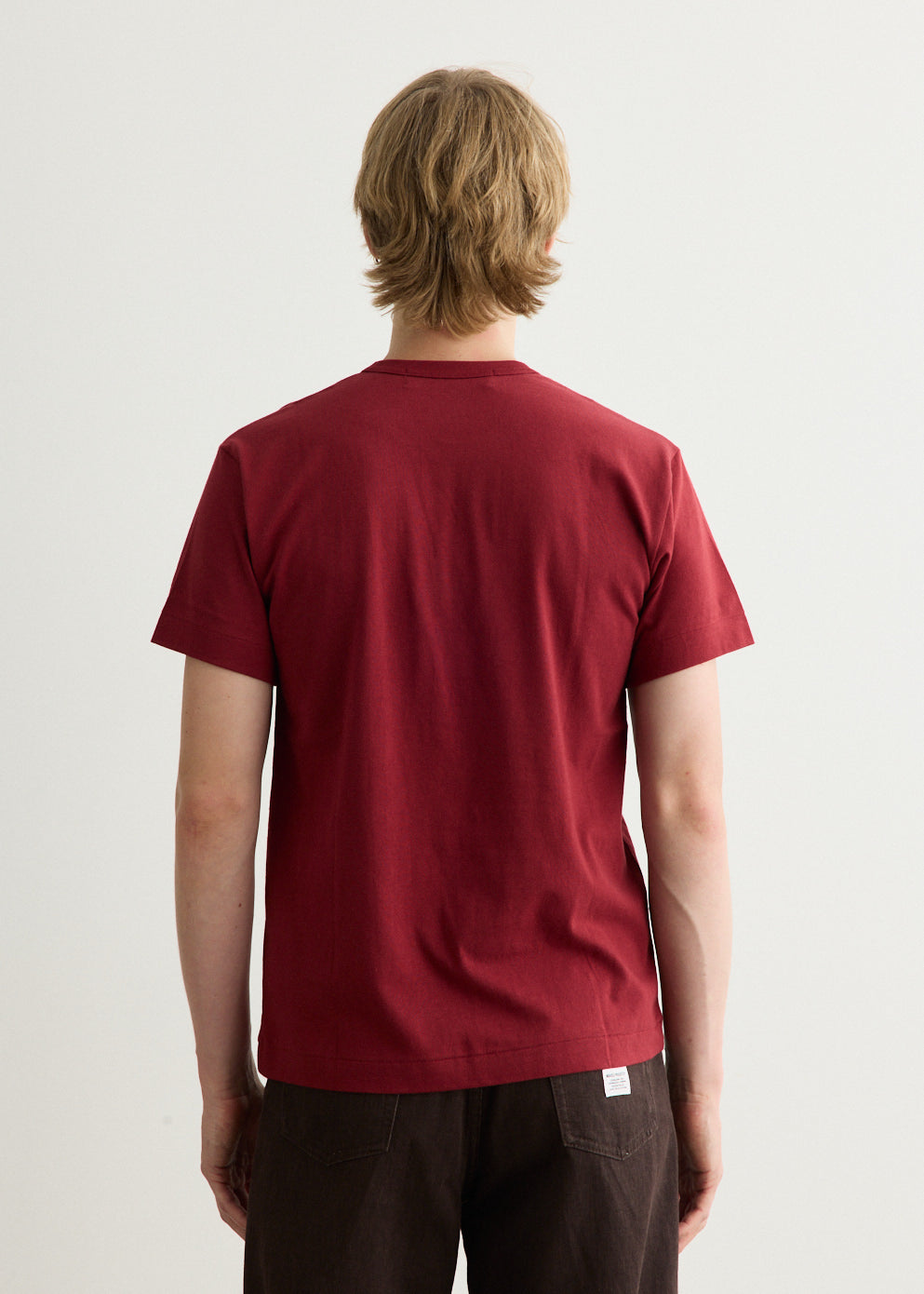 Double Burgundy Heart T-Shirt