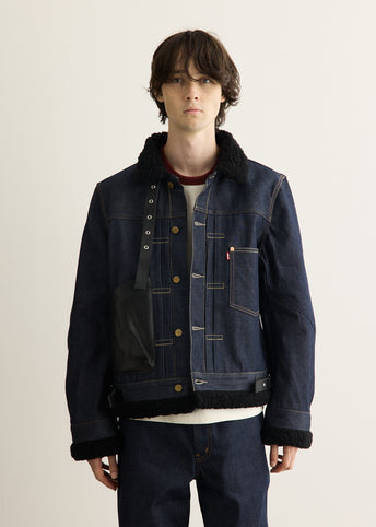 x Sacai Sherpa Jacket