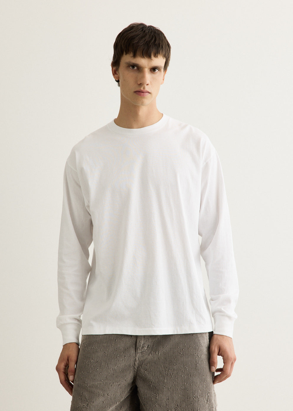 Cotton Jersey Long-Sleeve T-Shirt