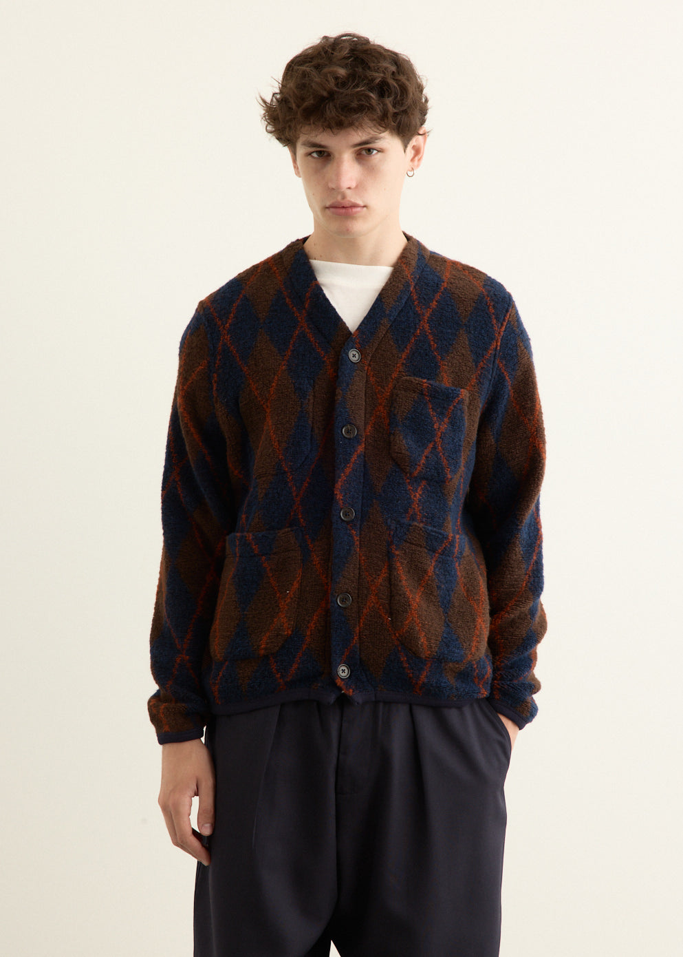 Argyll Fleece Cardigan