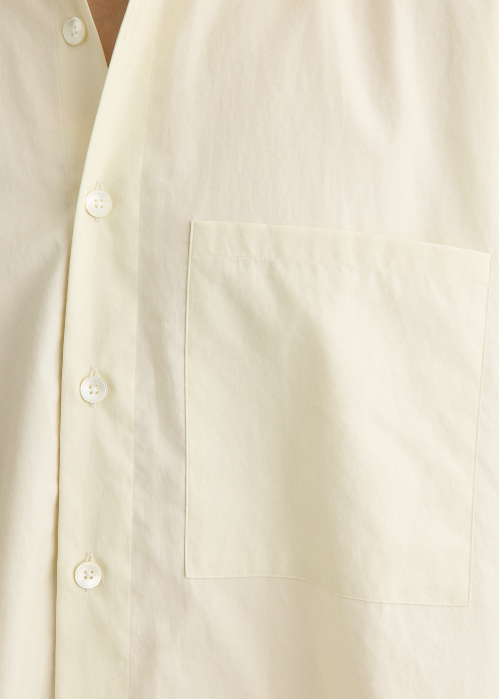 Washed Finx Twill Big Half Sleeve Shirt