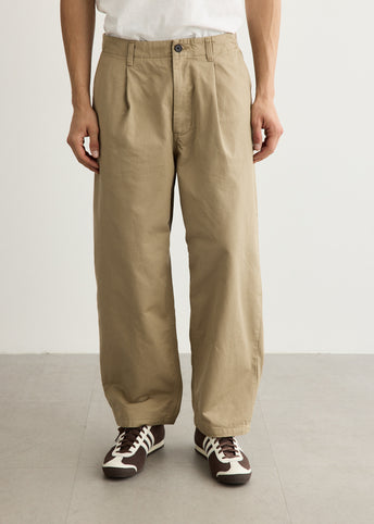 Selvedge 1 Pleat Pants
