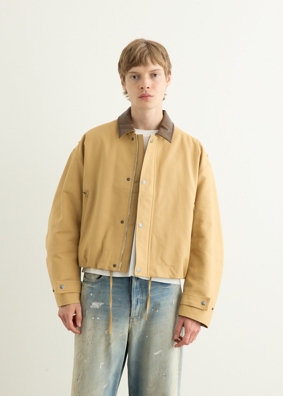 Opado Double Cotton Satin Jacket