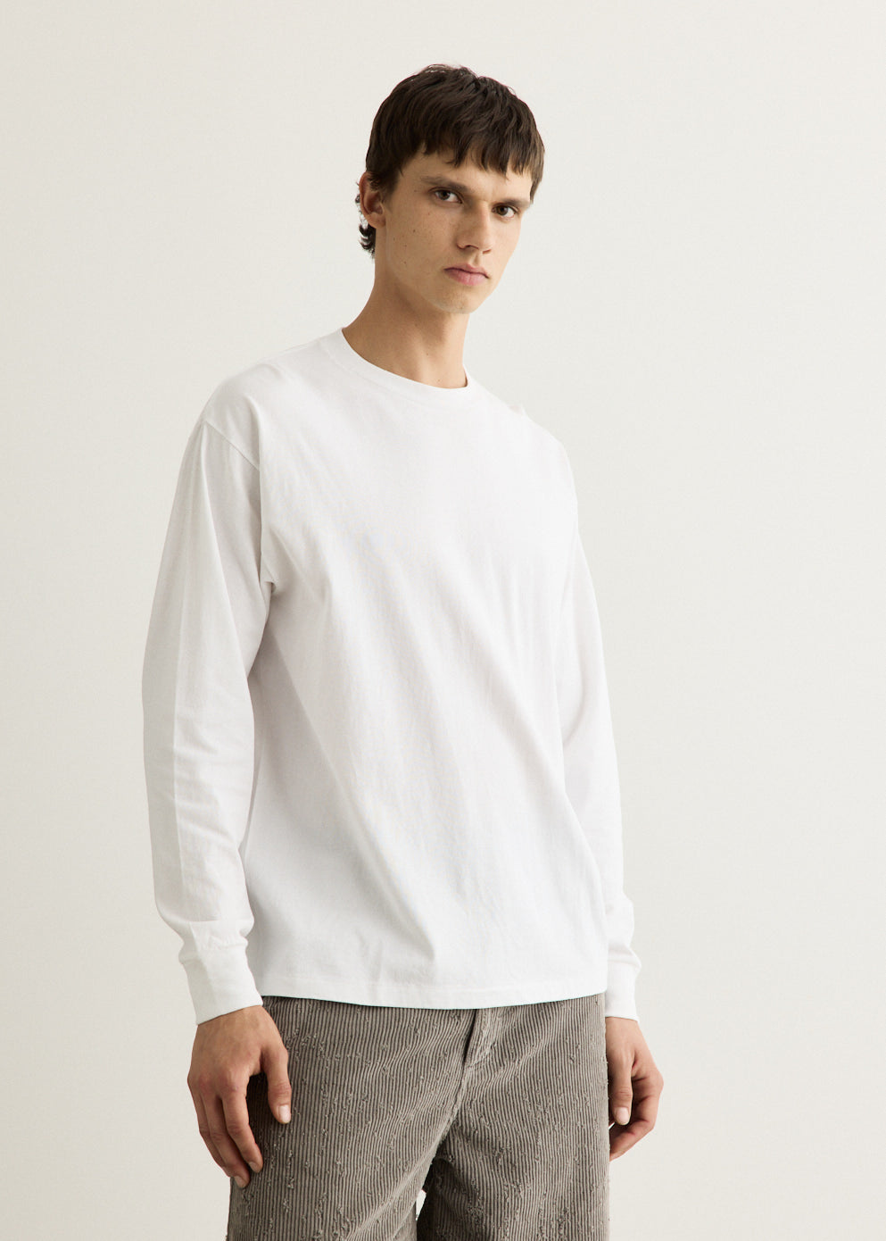 Cotton Jersey Long-Sleeve T-Shirt