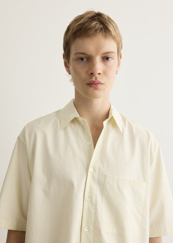 Washed Finx Twill Big Half Sleeve Shirt