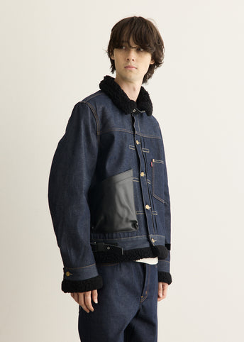 x Sacai Sherpa Jacket