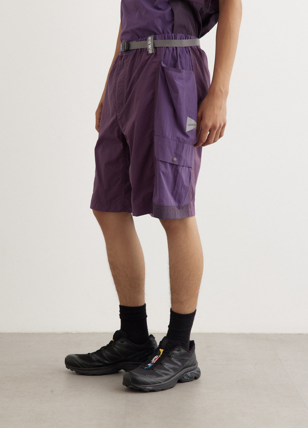 x And Wander Patchwork Wind Shorts