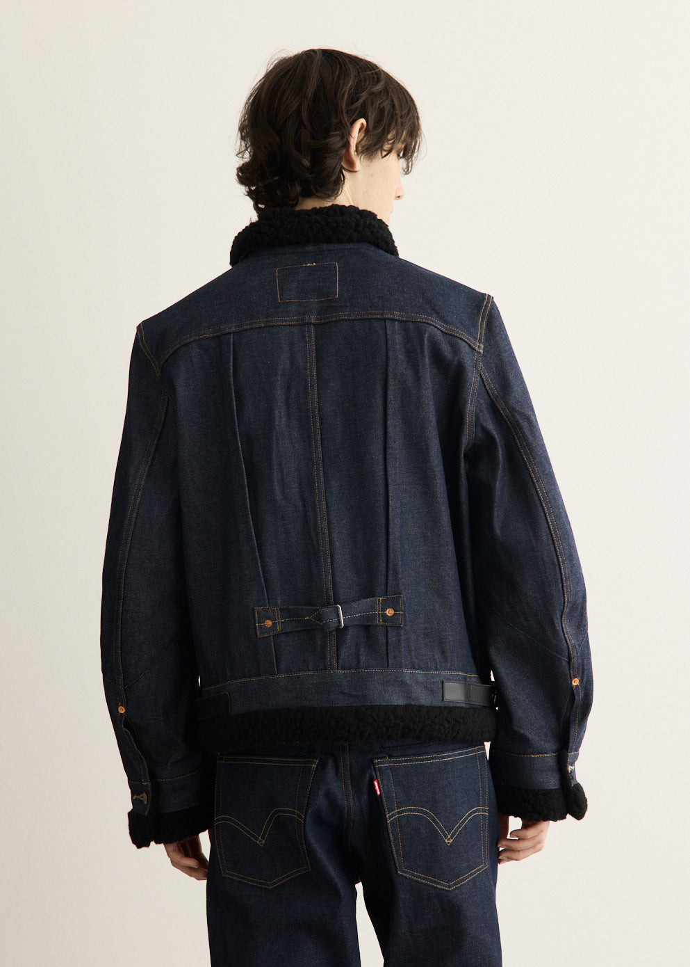 x Sacai Sherpa Jacket