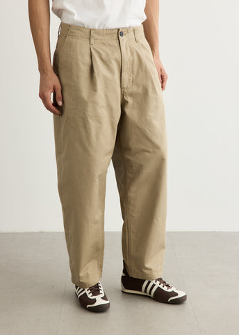 Selvedge 1 Pleat Pants