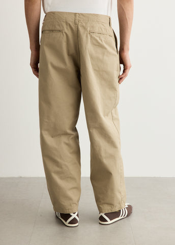 Selvedge 1 Pleat Pants