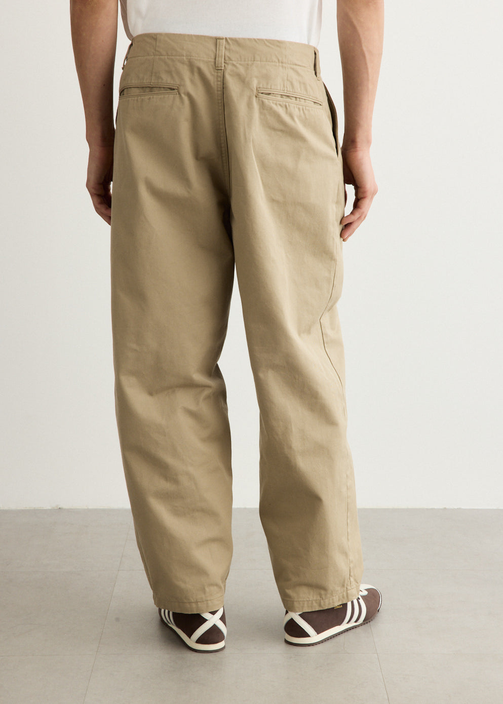Selvedge 1 Pleat Pants
