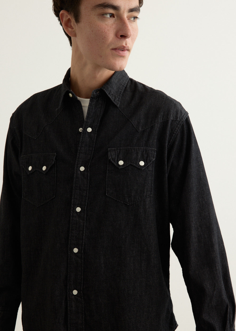 Denim Western Shirt