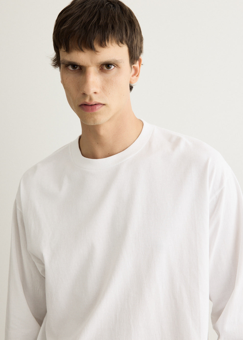 Cotton Jersey Long-Sleeve T-Shirt