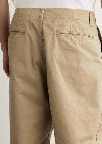 Selvedge 1 Pleat Pants
