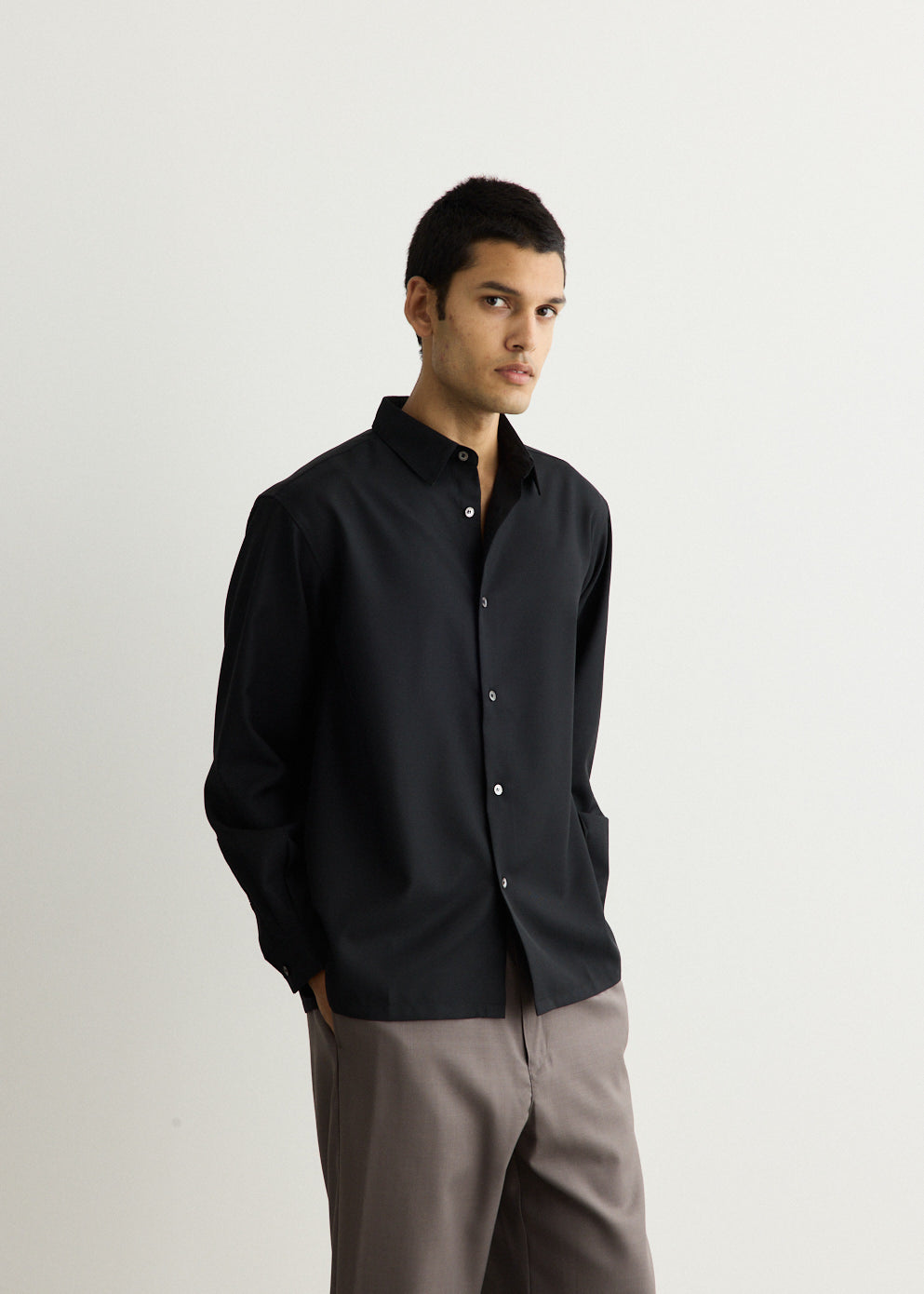 Kenmare Tropical Wool LS Shirt