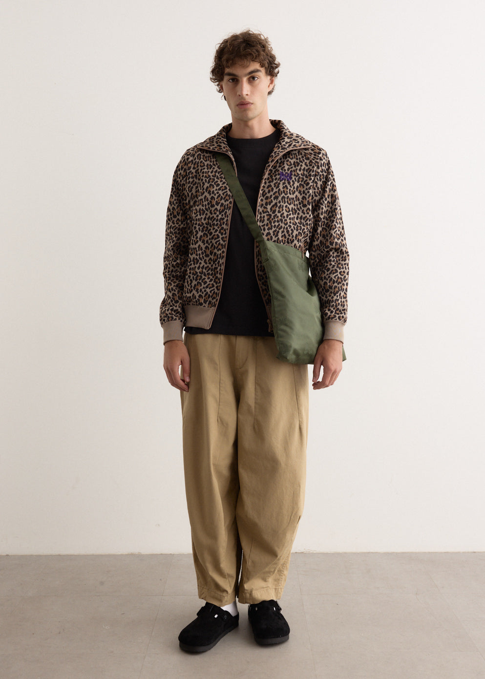Poly Jacquard Track Jacket