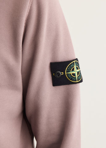 Organic Cotton Fleece Garment Dyed Crew Sweatshirt